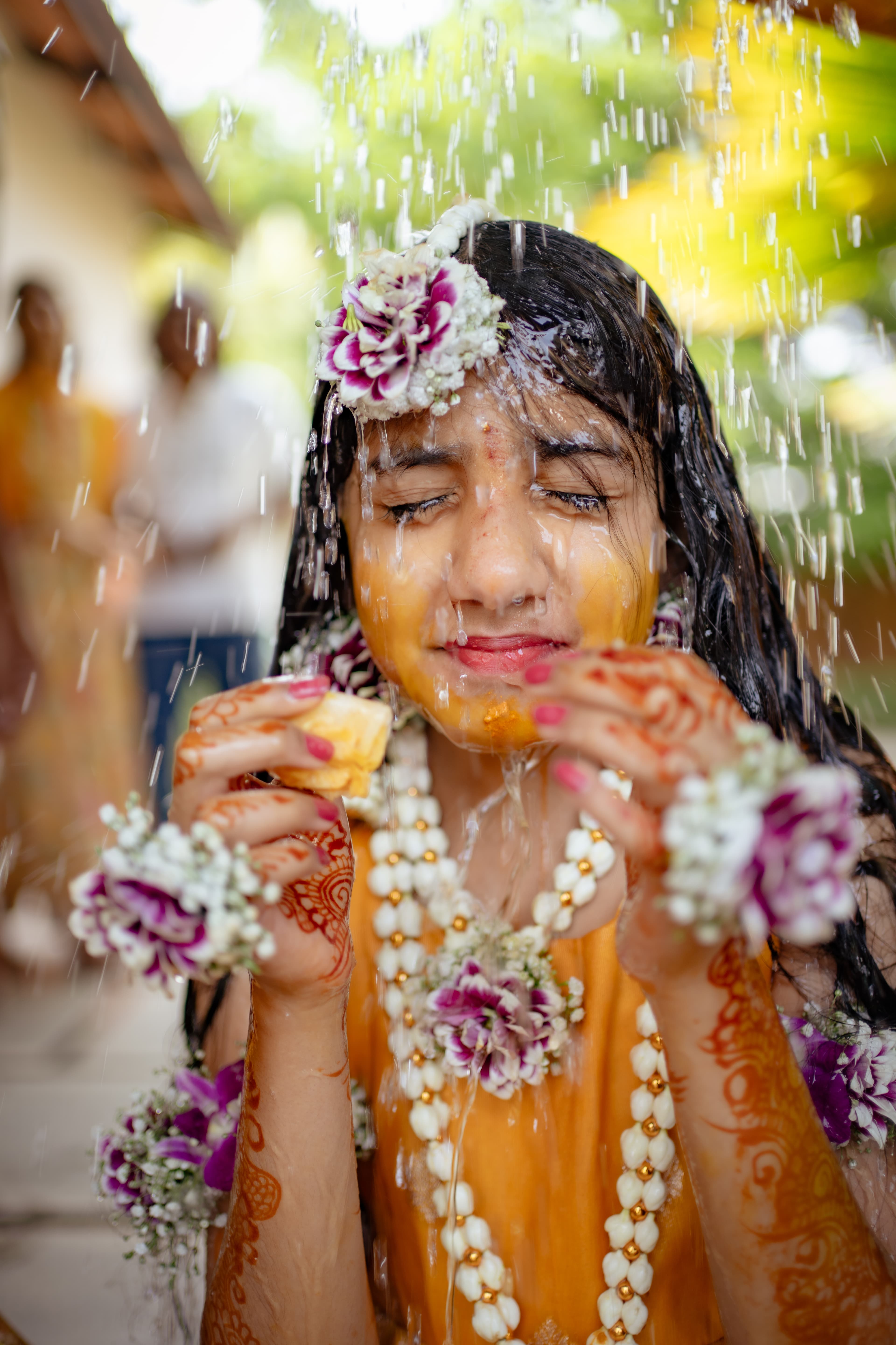 Haldi Shower